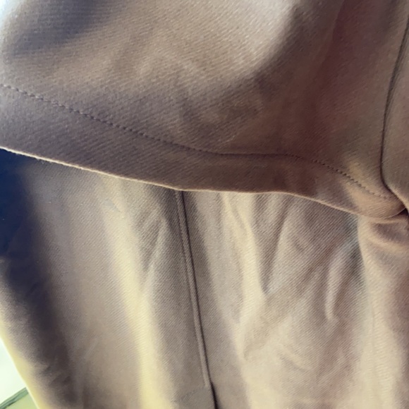 L Zara Monteco Italian Fabric Wool Oversized Coat - Picture 8 of 14